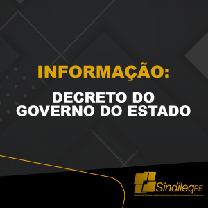 Comunicado Oficial: Novo Decreto